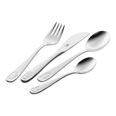 4-pc TWIN Kids Bino Flatware Set, 18/10 Stainless Steel