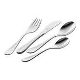 4-pc TWIN Kids Filou Flatware Set, 18/10 Stainless Steel