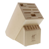Birch, TWIN Birchwood Knife Block Empty