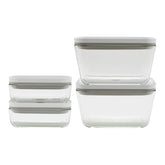 Fresh & Save 4-Piece Glass Container Set