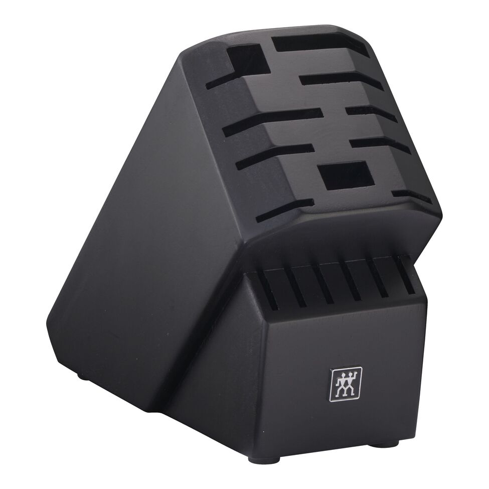 Rubberwood, Pro Black Knife Block Empty