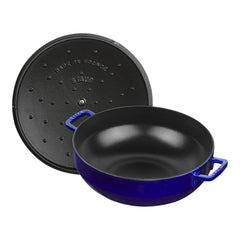 5 qt, Bouillabaisse pot, dark blue